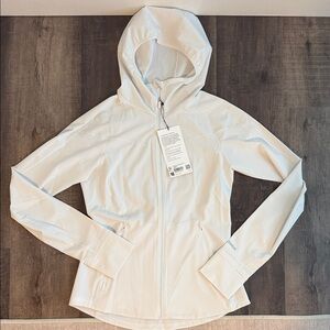 Lululemon white windbreaker